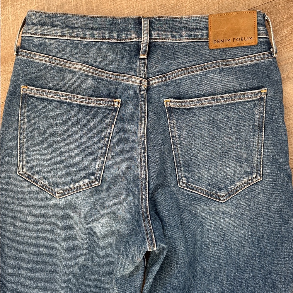 Denim Forum Arlo High Rise Straight Jean Size 28 - Picture 8 of 10